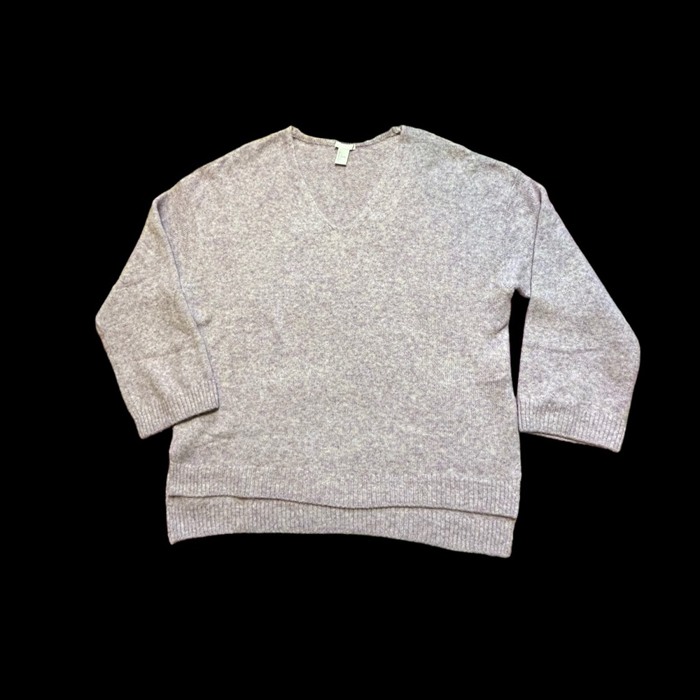 H&M  Women’s v-neck sweater Oversized Large